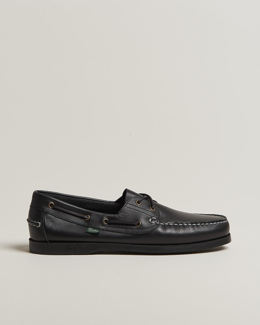 Paraboot Barth Boat Shoe Black – Nero