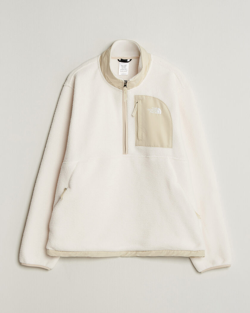The North Face Yumiori Fleece Half Zip White Dune – Bianco
