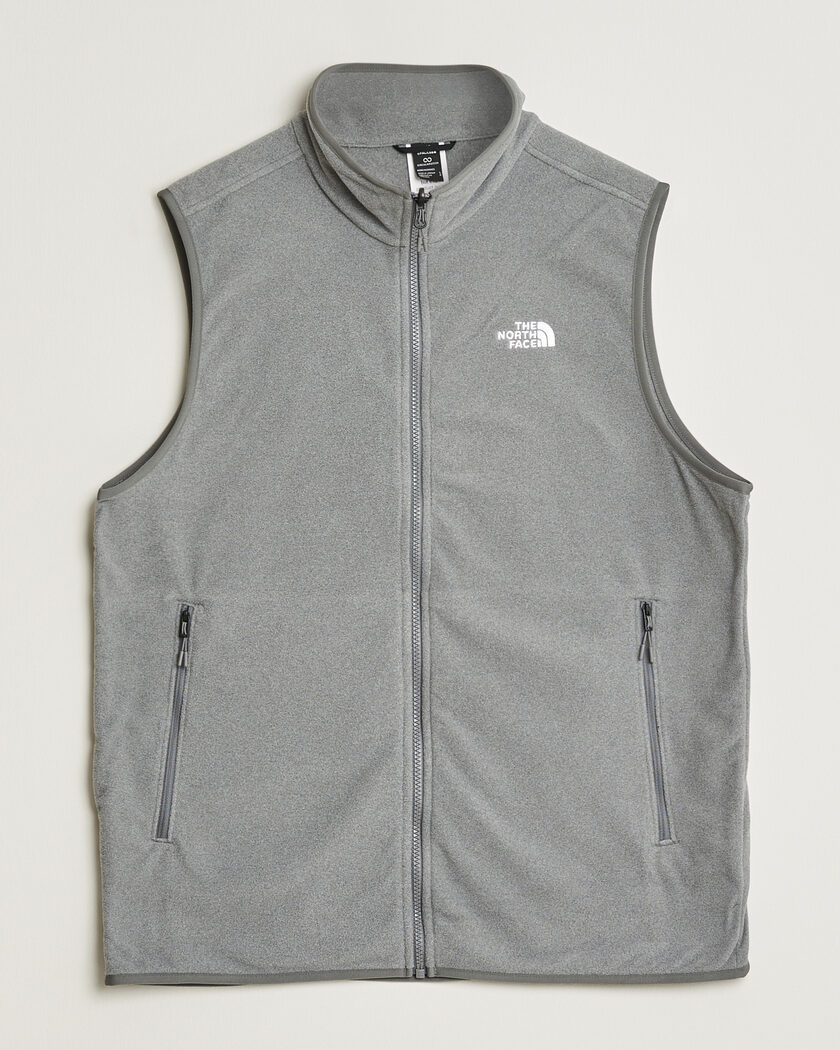 The North Face Glacier Fleece Vest Grey – Grigio