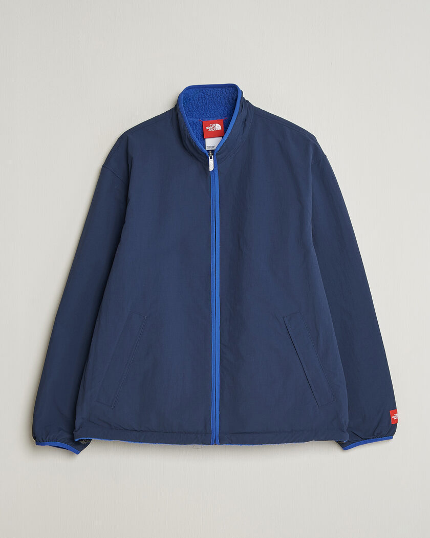 The North Face Red Box Reversible Fleece Jacket Summit Navy – Blu