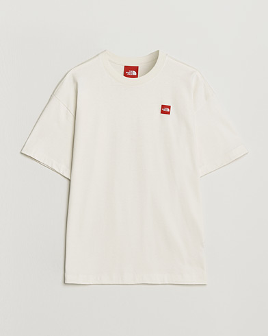 The North Face Red Box T-Shirt White Dune – Bianco