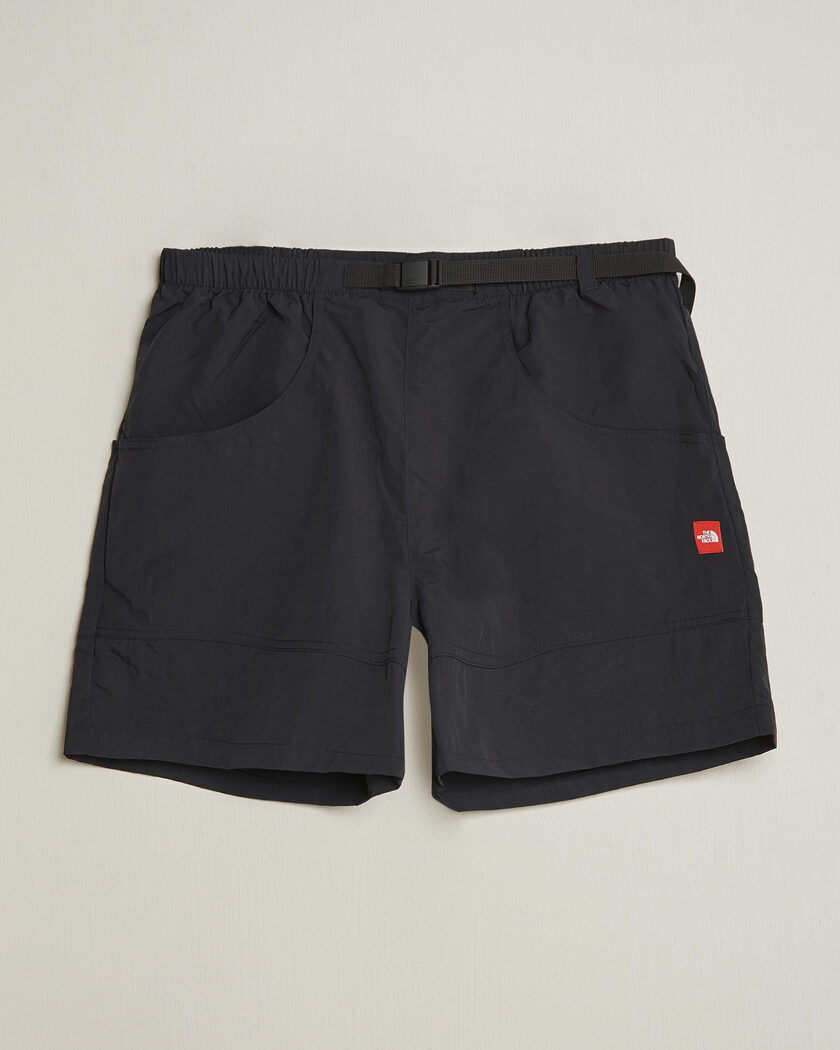 The North Face Red Box Belted Shorts Black – Nero