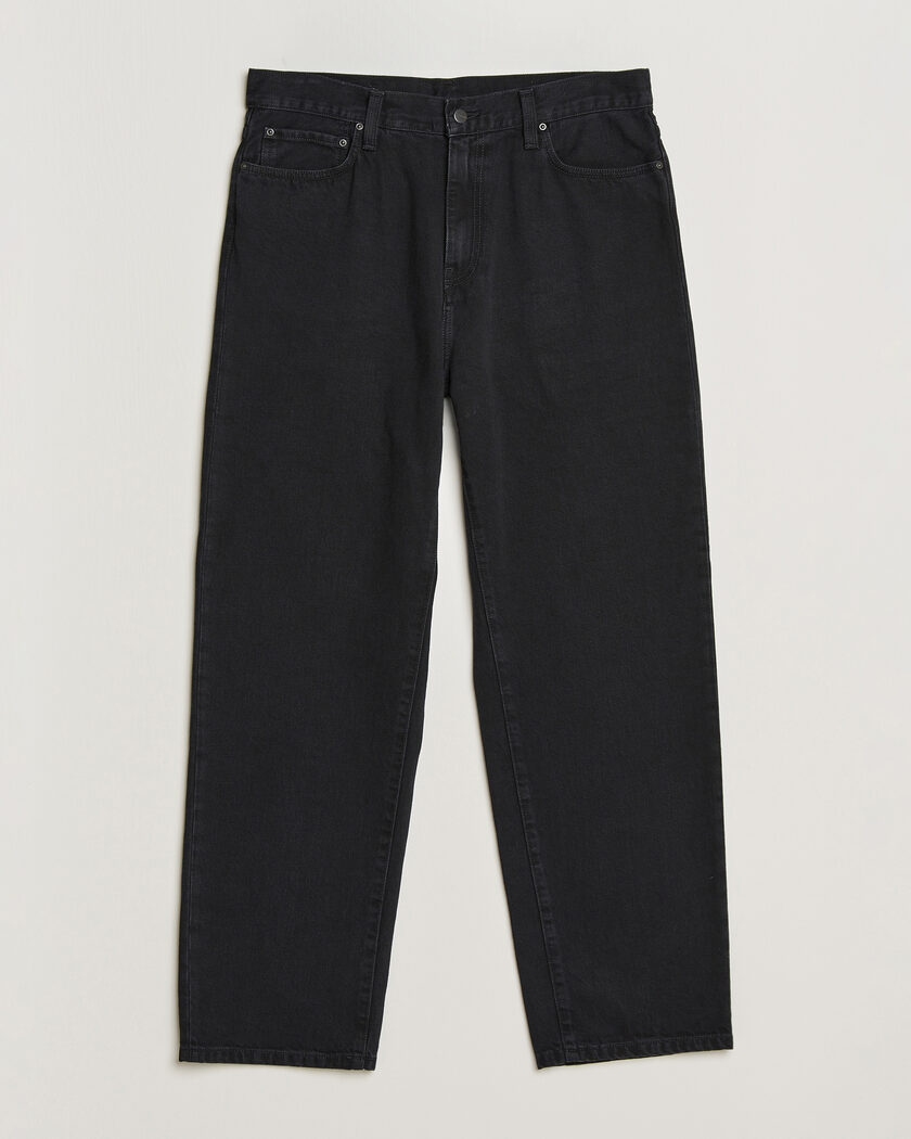 Carhartt WIP Aaron Pant Smith Denim Grey Stone Wash – Grigio