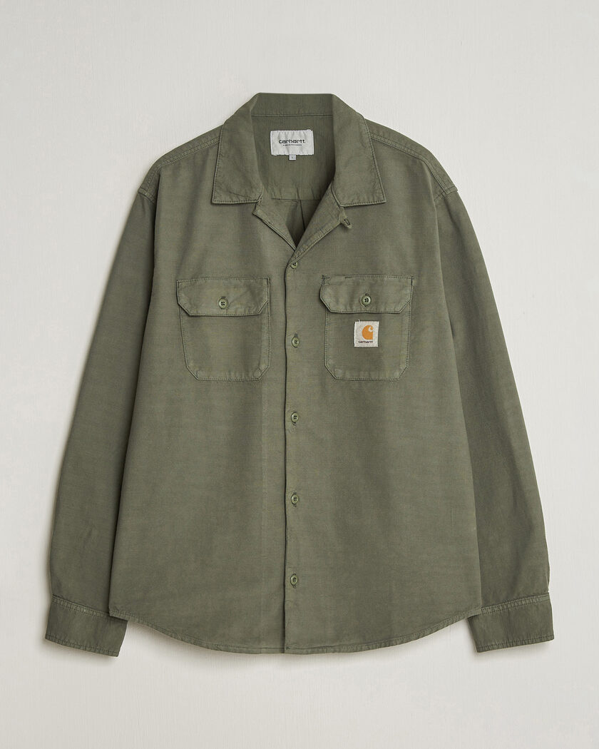 Carhartt WIP Kelsey Long Sleeve Shirt Leaf – Verde