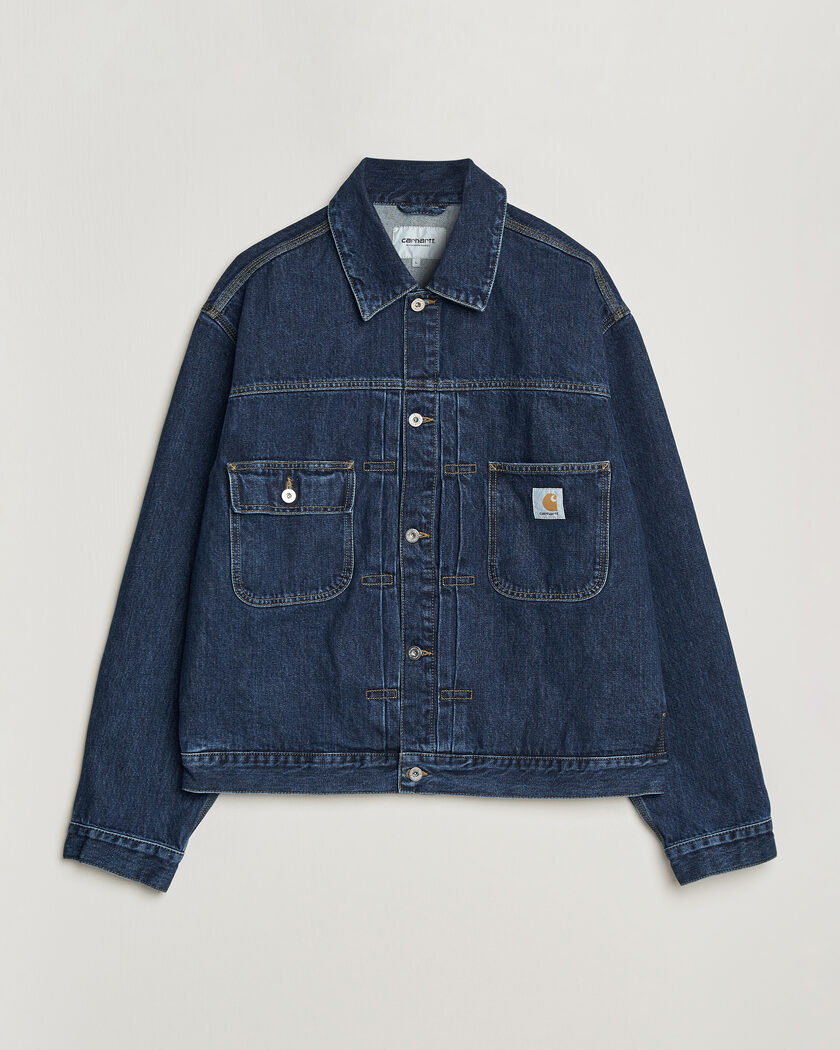 Carhartt WIP Belmar Denim Jacket Blue Stone Wash – Blu