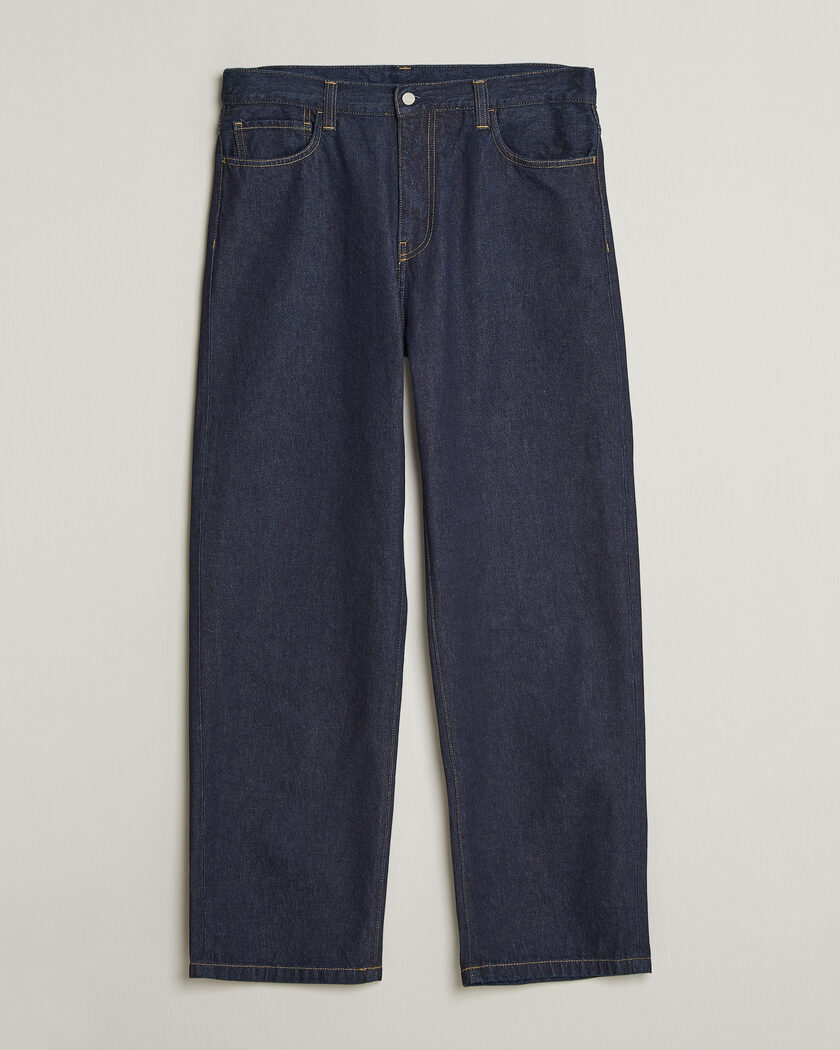 Carhartt WIP Landon Pant Robertson Denim Blue Rinsed – Blu