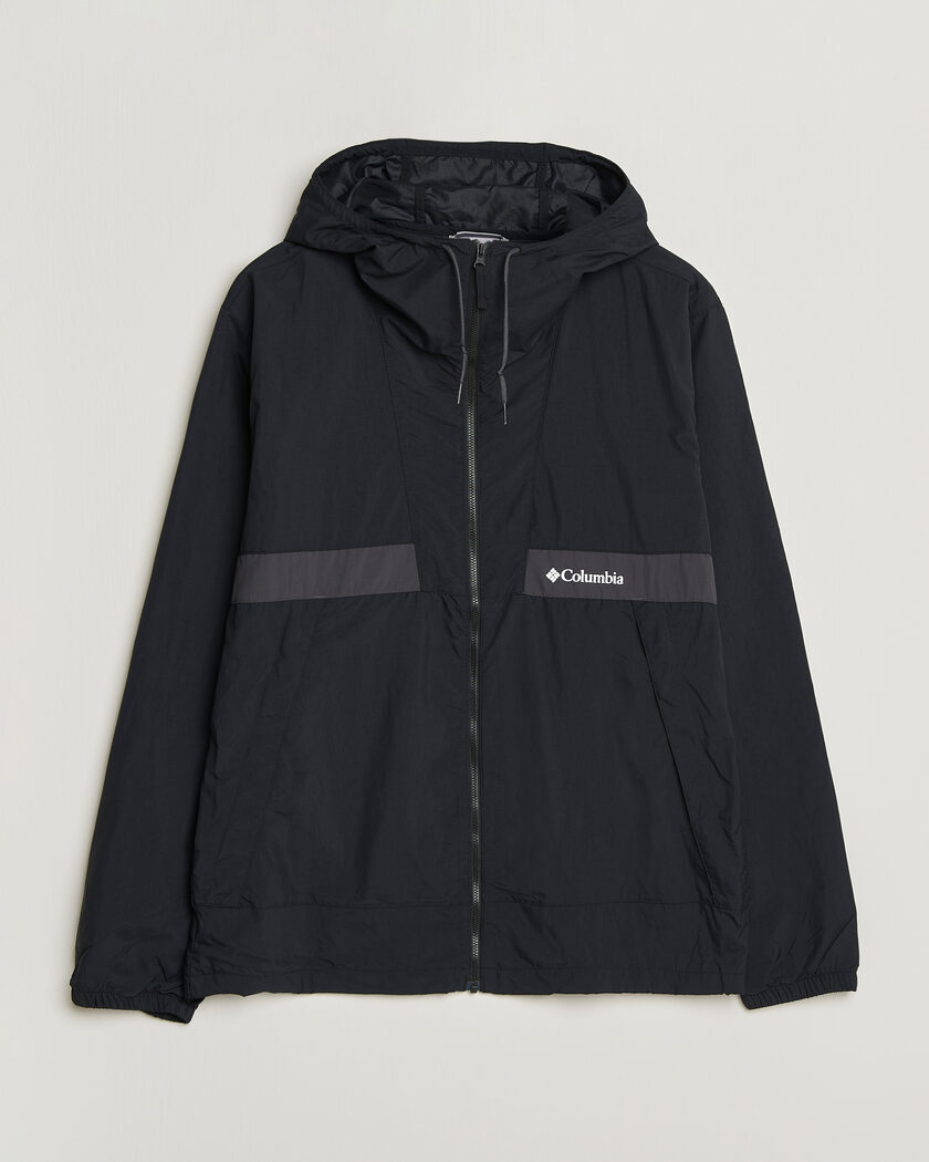 Columbia Spire Valley Hooded Windbreaker Black – Nero