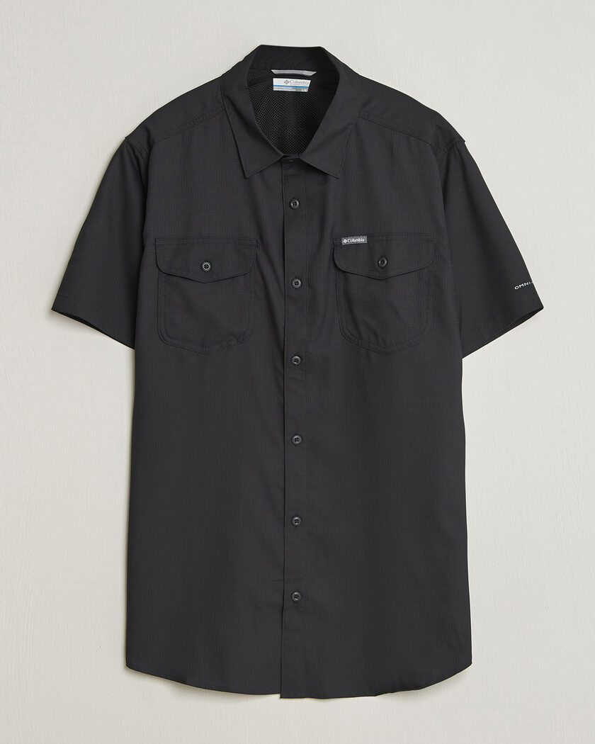 Columbia Utilizer II Short Sleeve Ripstop Shirt Black – Nero