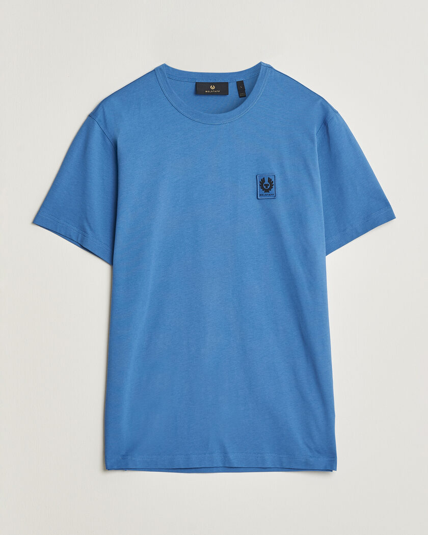 Belstaff Signature Crew Neck T-Shirt Marine Blue – Blu