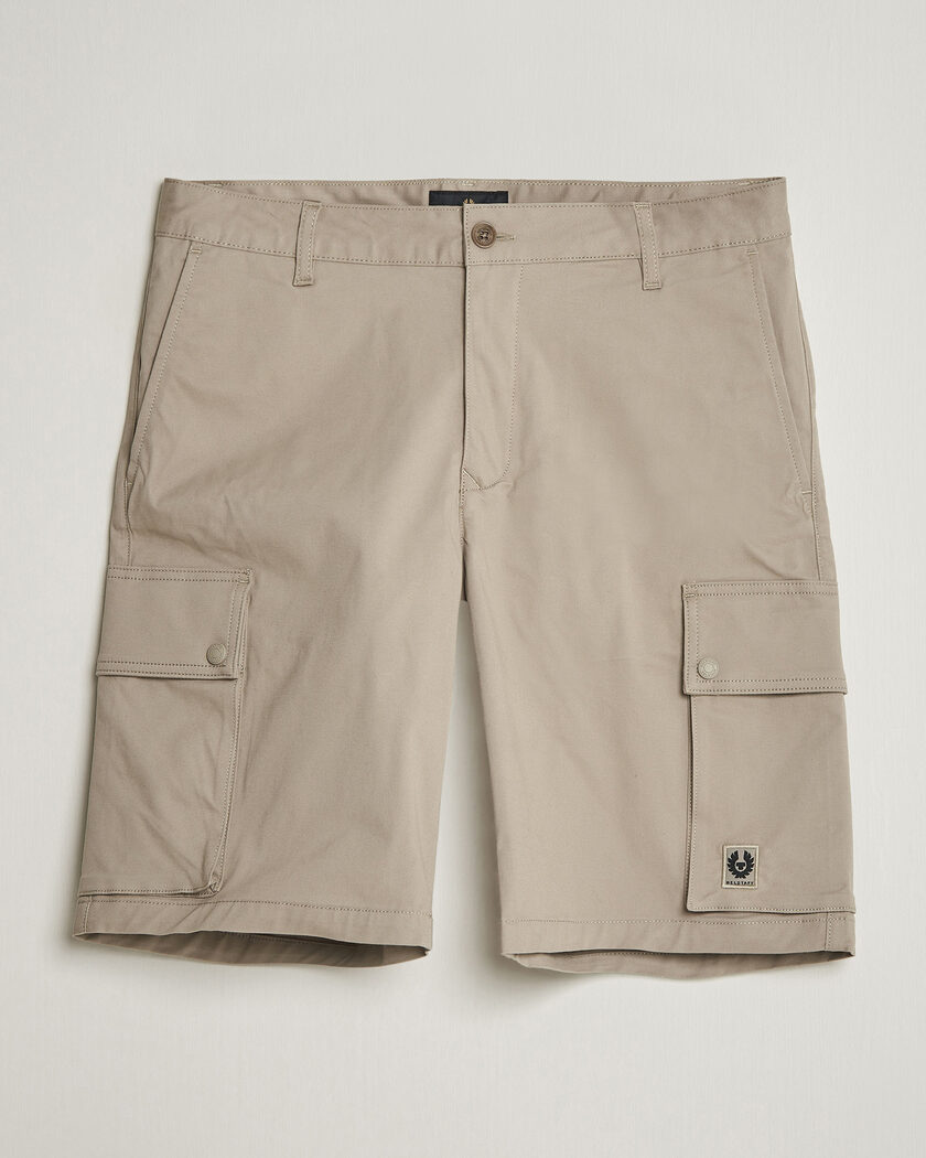 Belstaff Route Cargo Shorts Dark Sand – Beige