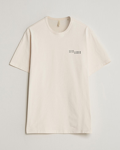 Sunflower Logo T-Shirt Off White – Bianco