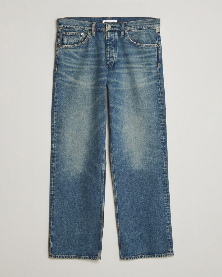 Sunflower Loose Jeans Dark Blue Vintage – Blu