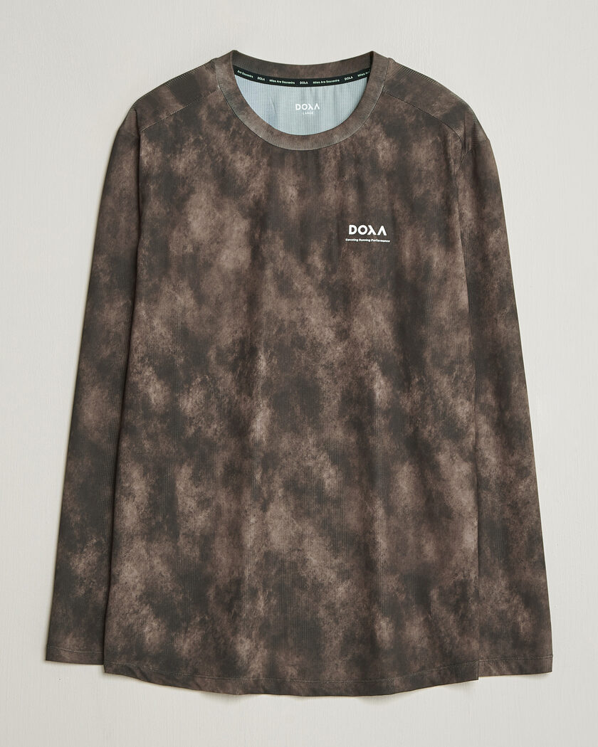 DOXA Rerun Long Sleeve T-Shirt Taupe – Marrone