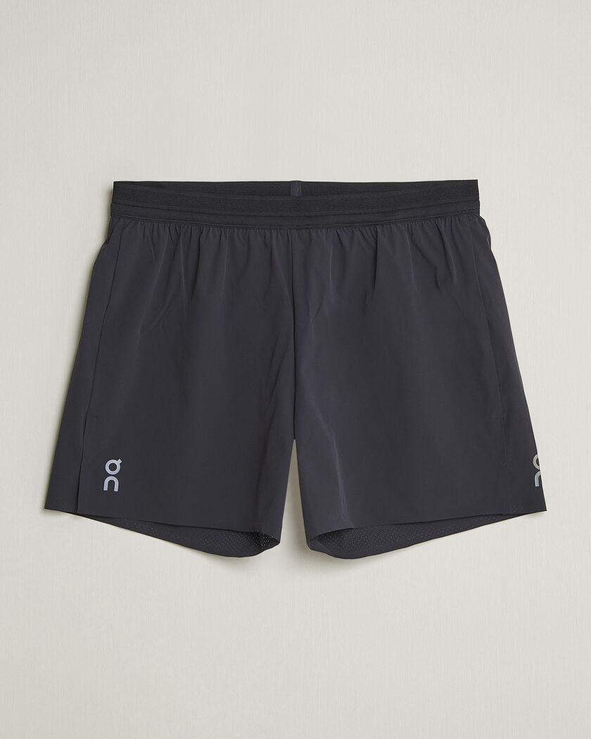 On 5 Inch Performance Shorts Black – Nero