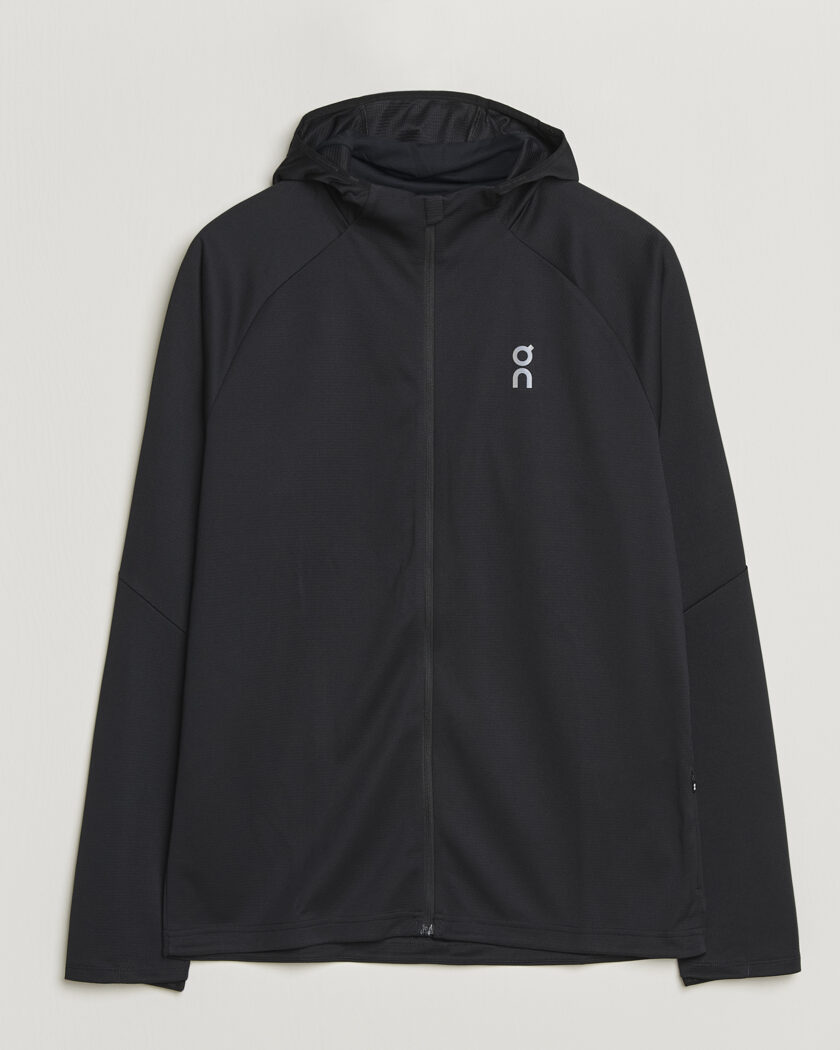 On Climate Zip Hoodie Black – Nero