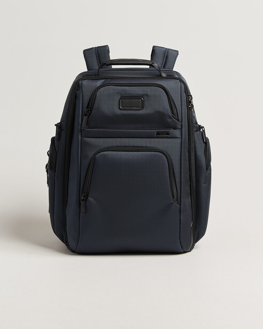 TUMI Alpha 4 Brief Backpack Navy – Blu