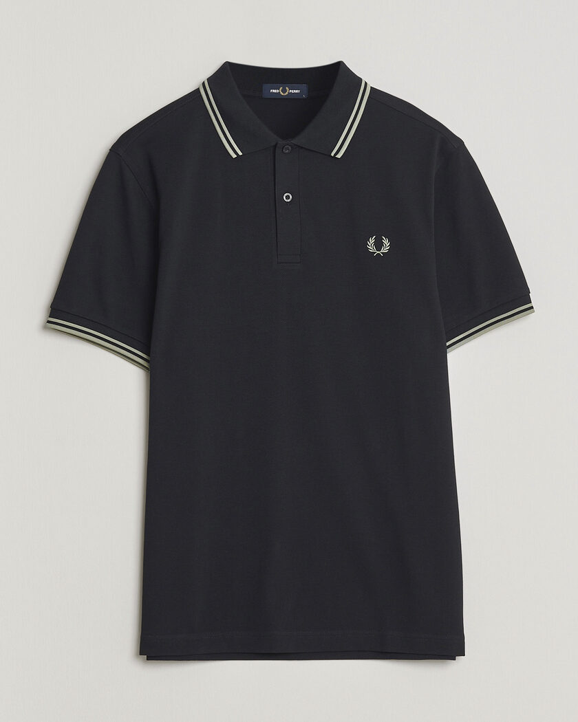 Fred Perry Twin Tipped Polo Shirt Navy – Blu