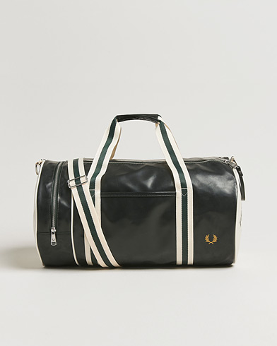 Fred Perry Classic Barrel Bag Grassroots Green/Ecru – Verde