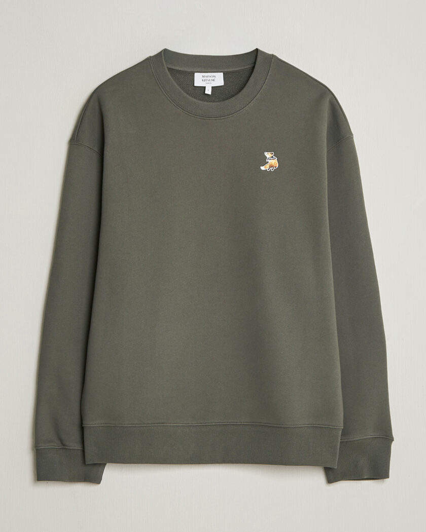 Maison Kitsuné Dreaming Fox Sweatshirt Beluga – Marrone