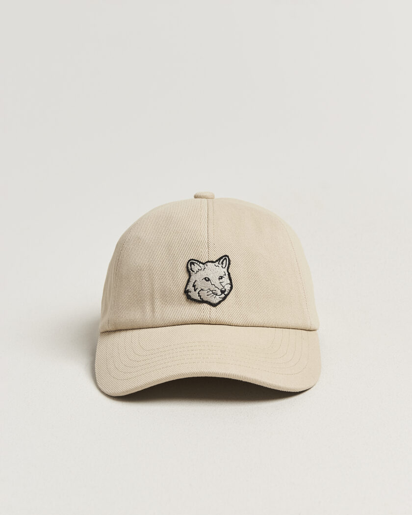 Maison Kitsuné Tonal Fox Head Cap Tea Leaf – Verde