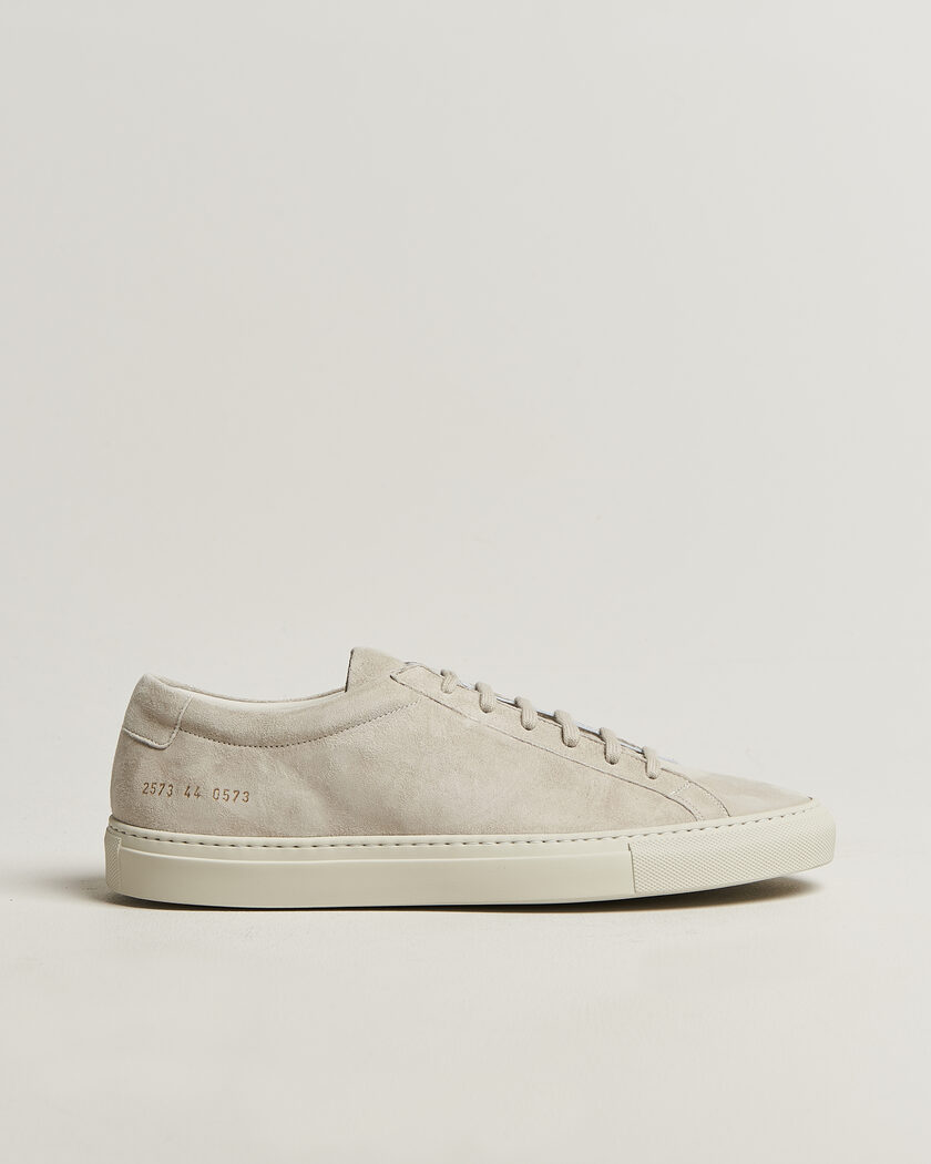 Common Projects Original Achilles Suede Sneaker Light Grey – Grigio