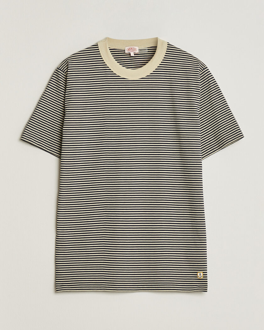 Armor-lux Callac Héritage Stripe T-Shirt Gravel/Marine Deep – Multicolore