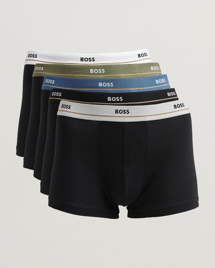 BOSS BLACK 5-Pack Trunk Black – Nero