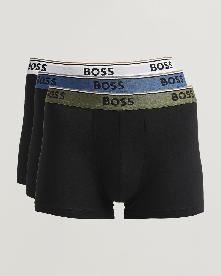 BOSS BLACK 3-Pack Trunk Black – Nero
