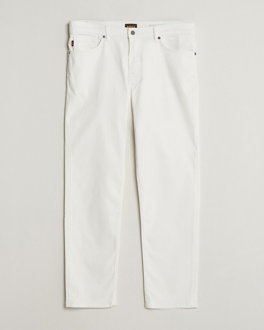 BOSS ORANGE Re.Maine Jeans Natural – Bianco