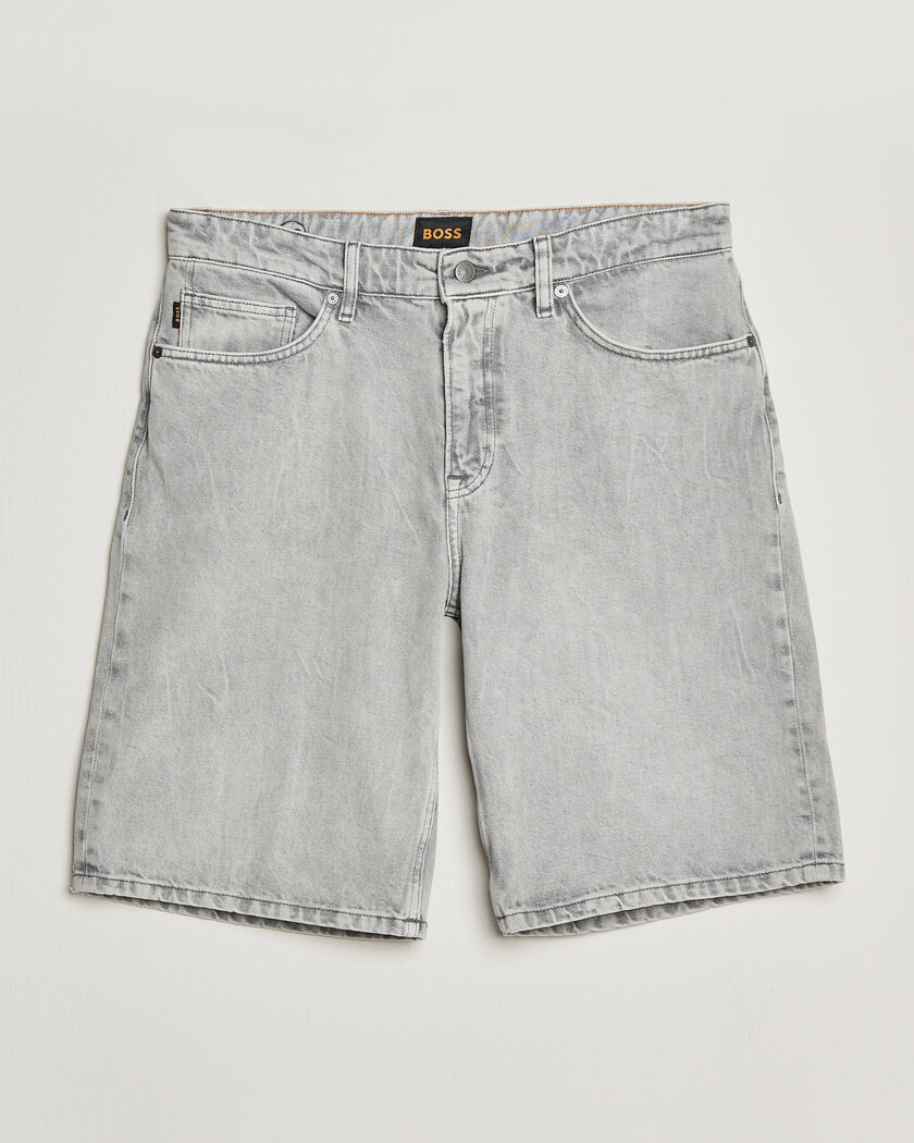 BOSS ORANGE Atacama Denim Shorts Medium Grey – Grigio