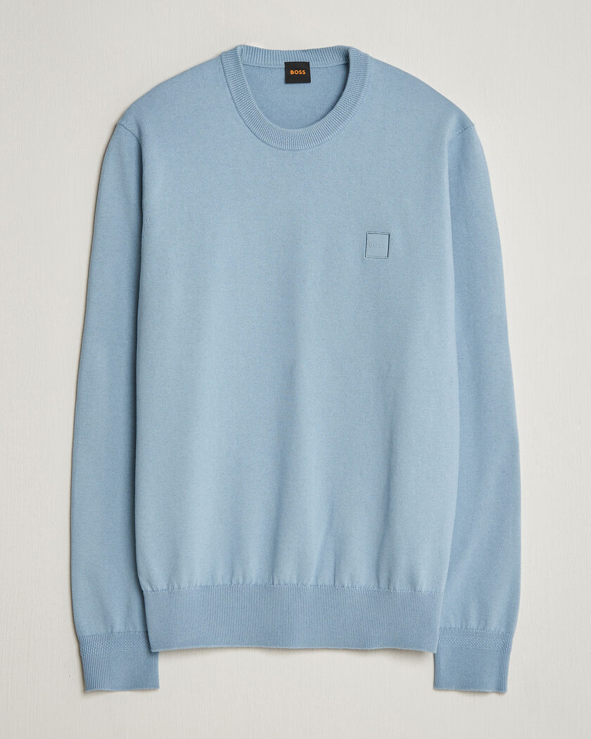 BOSS ORANGE Kanovano Knitted Sweater Light Blue – Blu