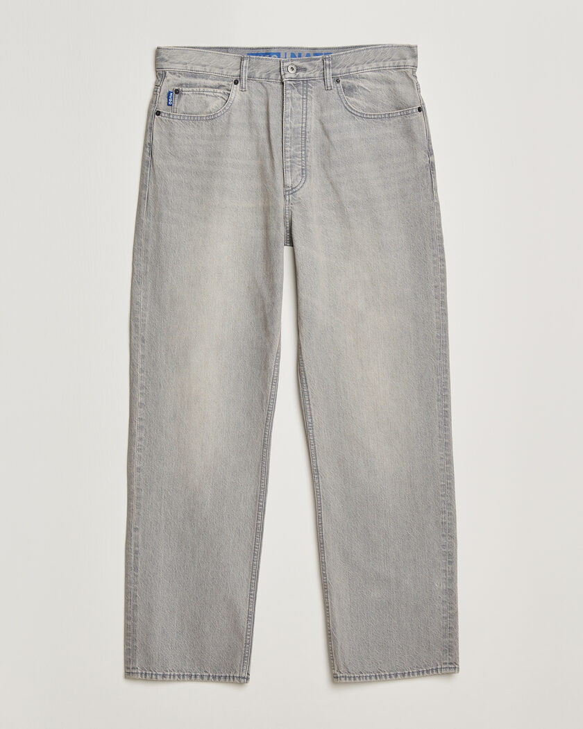 HUGO Nate Baggy Fit Jeans Medium Grey – Grigio
