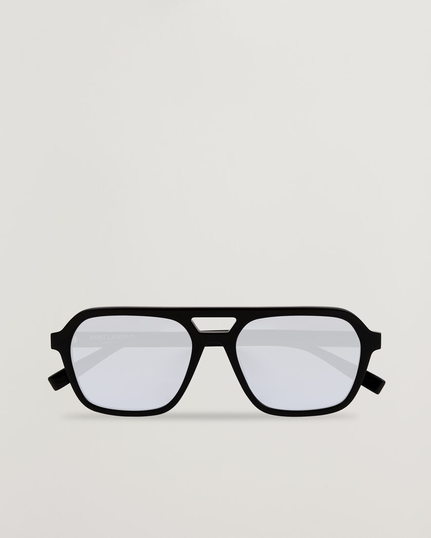 Saint Laurent SL 905 Sunglasses Black/Blue – Nero