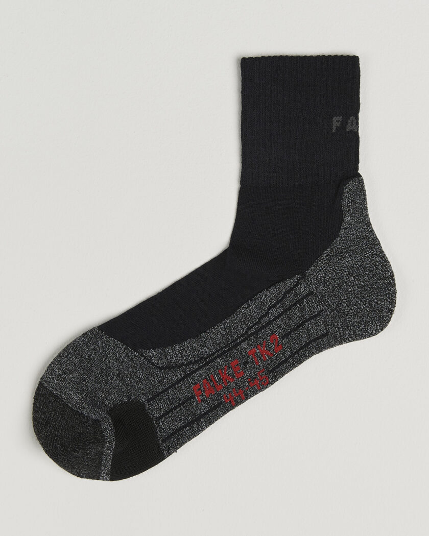 Falke Sport TK2 Explore Short Trekking Socks Black Mix – Nero