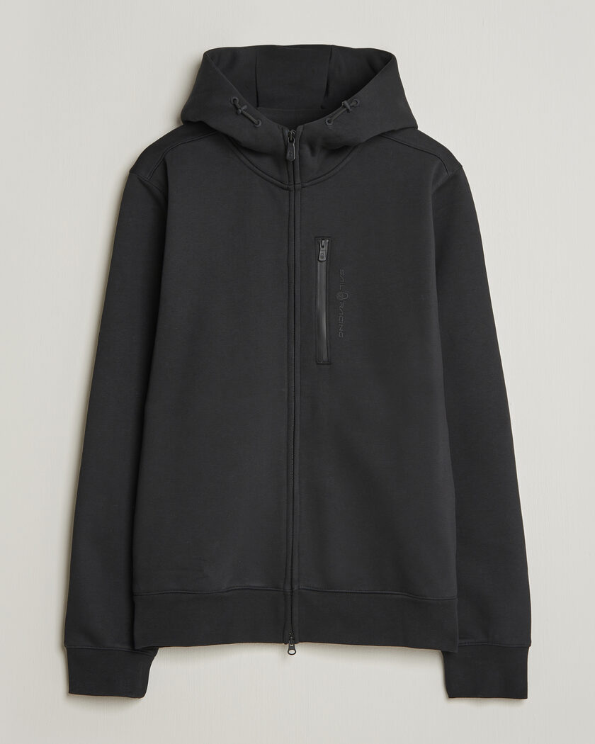 Sail Racing Bowman Monochrome Full Zip Hoodie Carbon – Nero