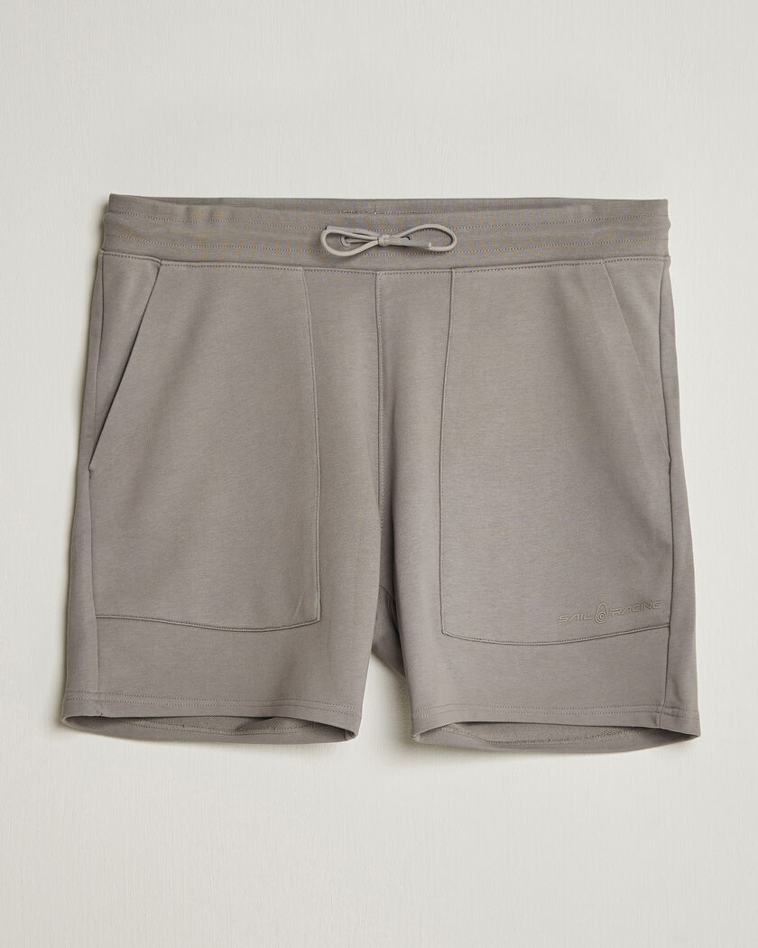 Sail Racing Bowman Monochrome Sweatshorts Oyster – Grigio