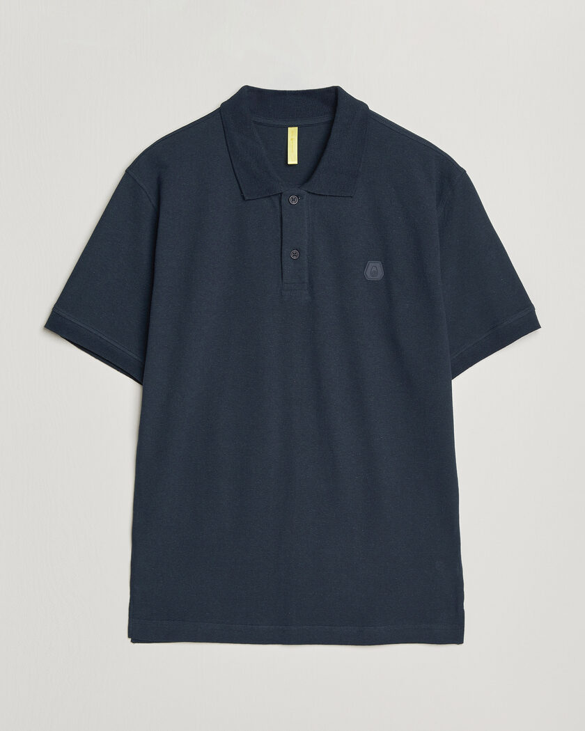 Sail Racing Tornado Cotton/Linen Pique Polo Navy – Blu