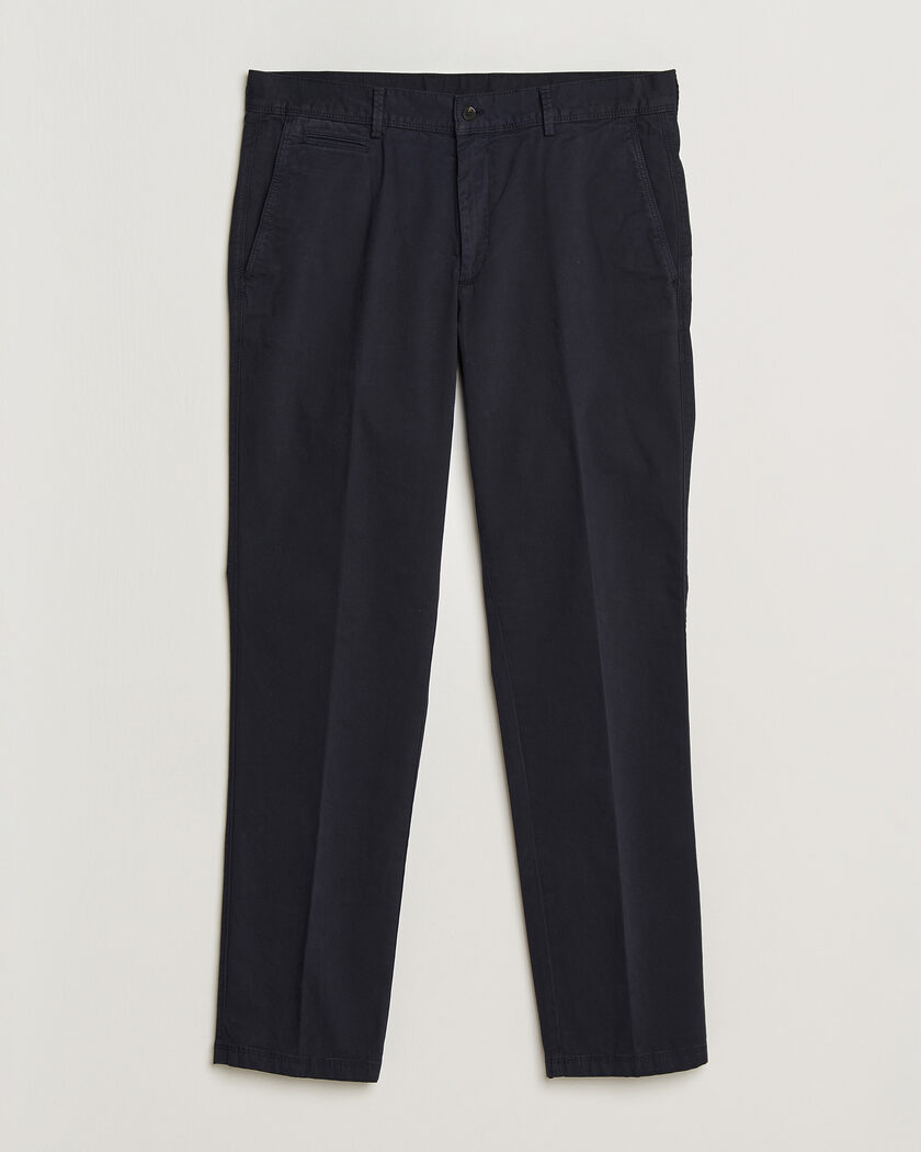 Oscar Jacobson Danik Cotton Trousers Navy – Blu