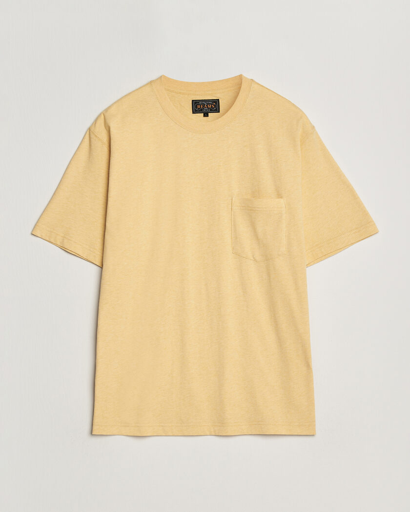 BEAMS PLUS Pocket Tee Yellow – Giallo