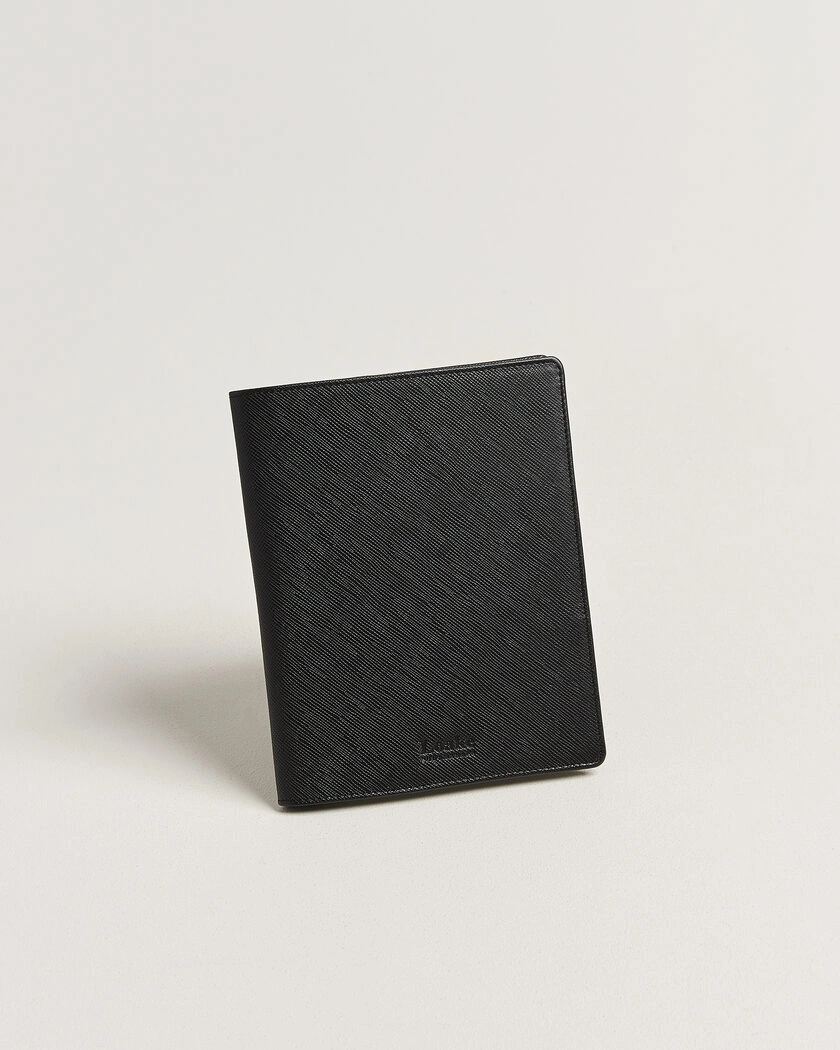 Loake Shoemakers Savoy Grain Leather Notebook Black – Blu