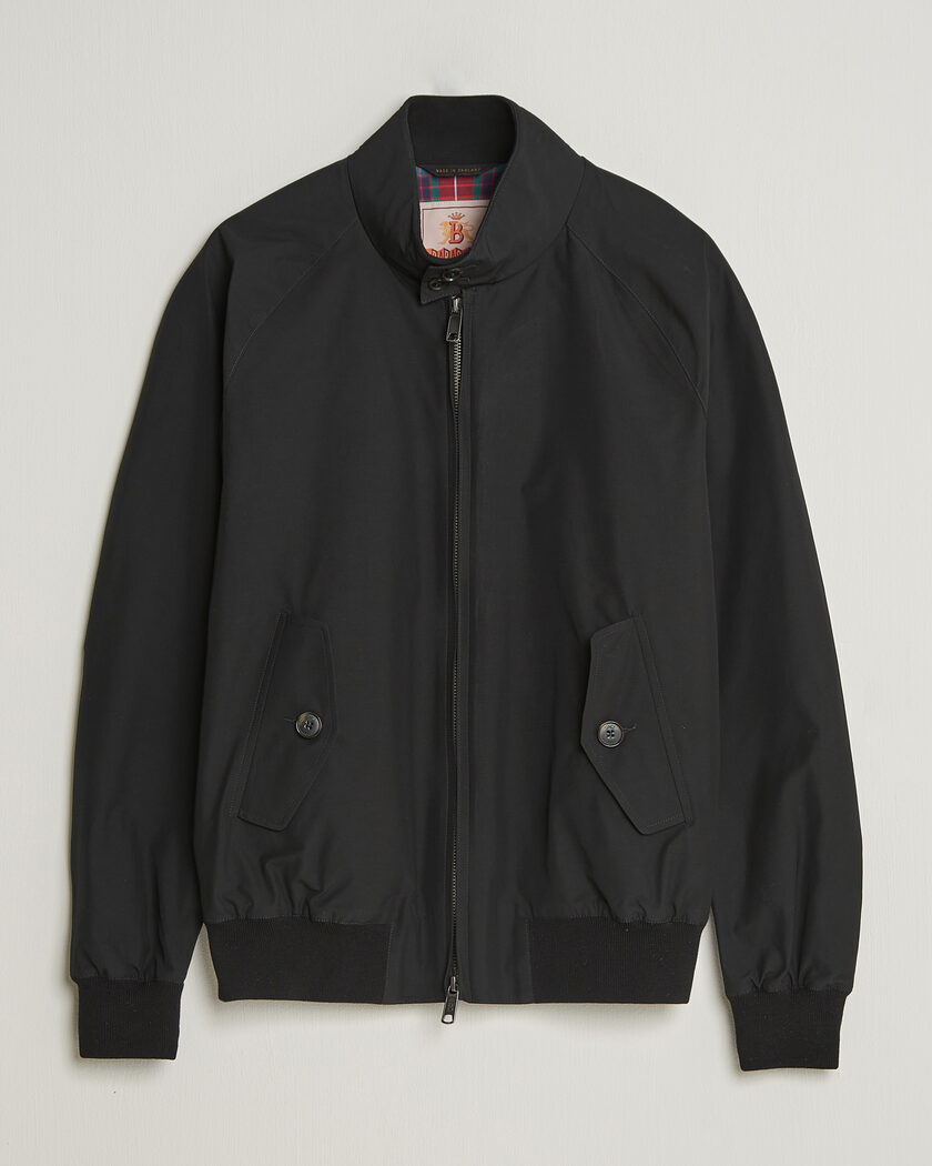 Baracuta G9 Original Harrington Jacket Black – Nero