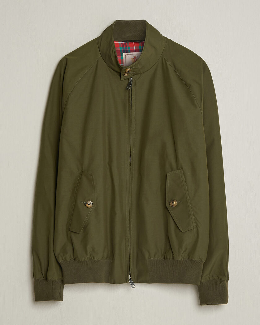 Baracuta G9 Original Harrington Jacket Beech – Verde