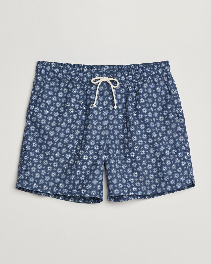 Ripa Ripa Printed Swimshorts Dark Blue – Blu