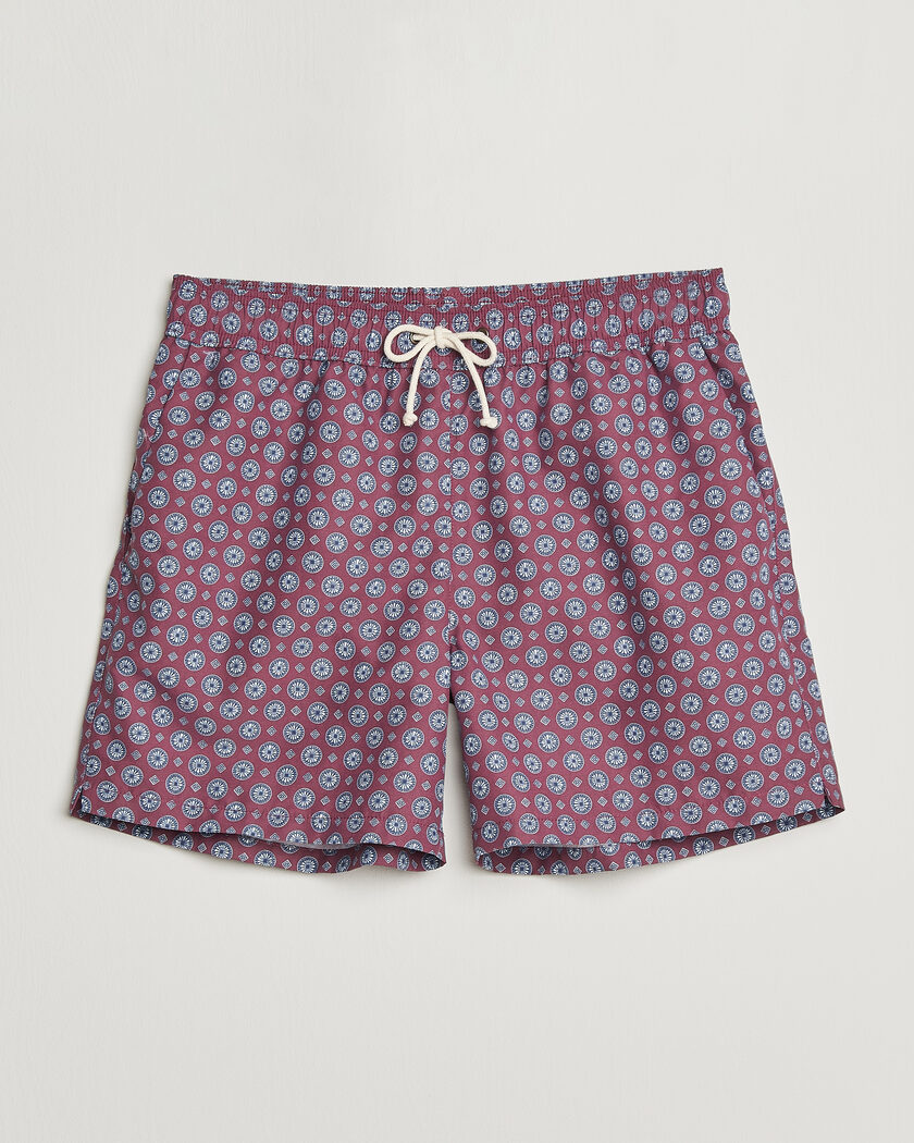 Ripa Ripa Printed Swimshorts Bordeaux – Rosso