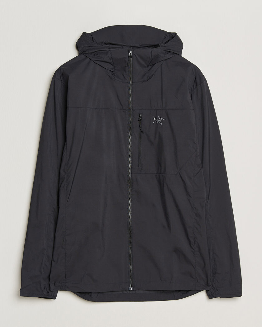 Arc'teryx Squamish Lightweight Hooded Jacket Black – Nero