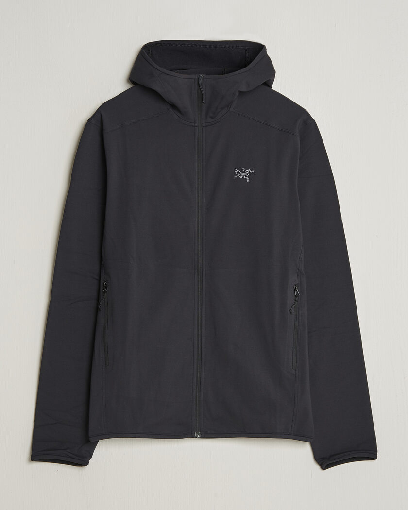 Arc'teryx Kyanite Lightweight Full Zip Hoodie Black – Nero