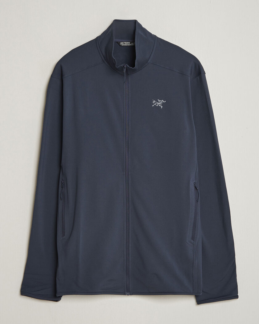 Arc'teryx Kyanite Lightweight Full Zip Black Sapphire – Blu