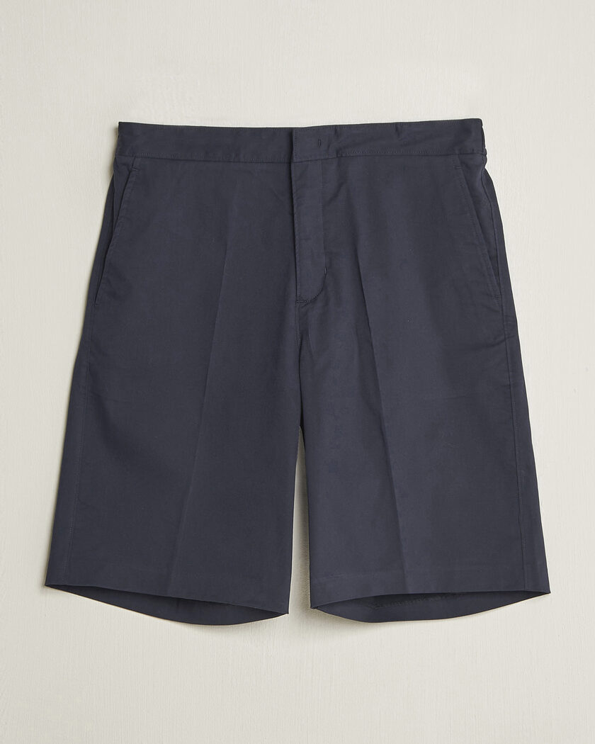 Orlebar Brown Laurent Cotton Shorts Night Iris – Blu