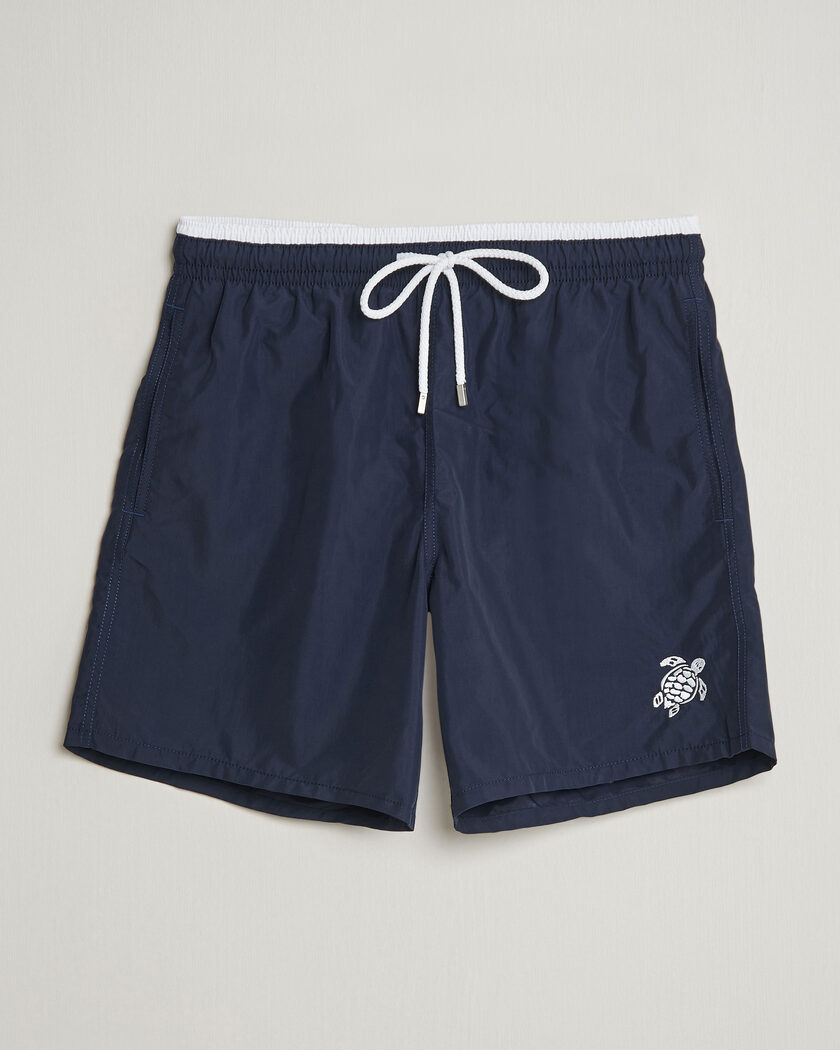 Vilebrequin Moka Swimshorts Marine/Blanc – Blu