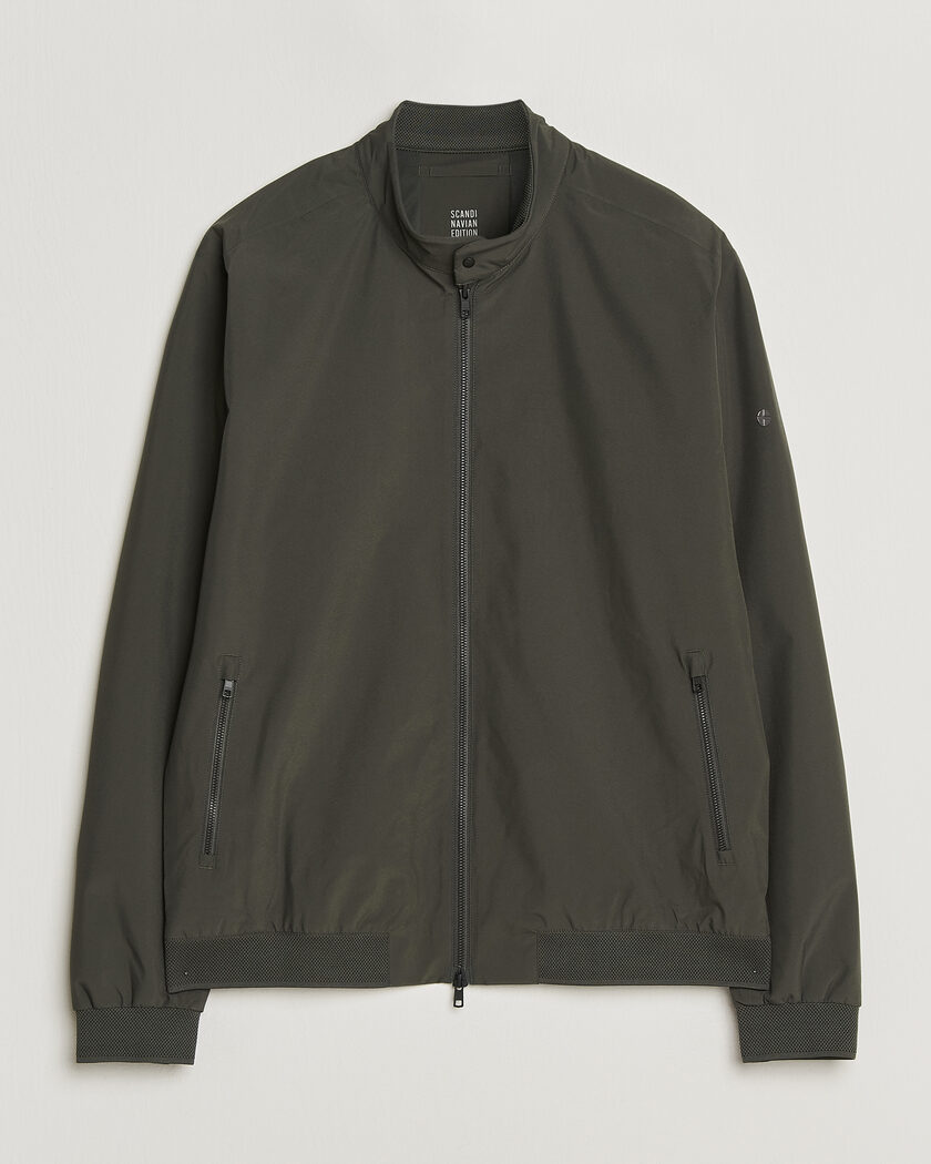 Scandinavian Edition Plain II Waterproof Jacket Dark Olive – Verde